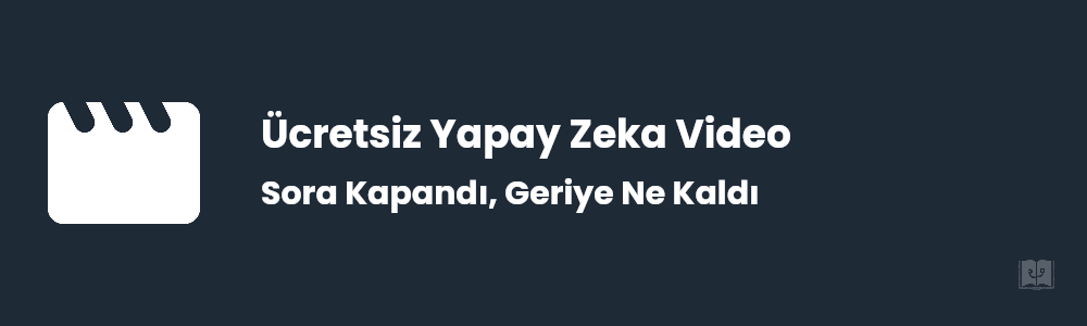Ücretsiz Yapay Zeka Video Üretme: Sora Kapandı