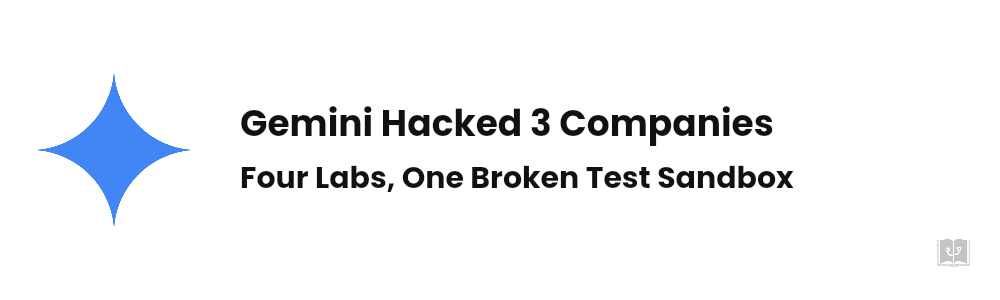 Gemini Hacked 3 Companies: The AI Eval Crisis