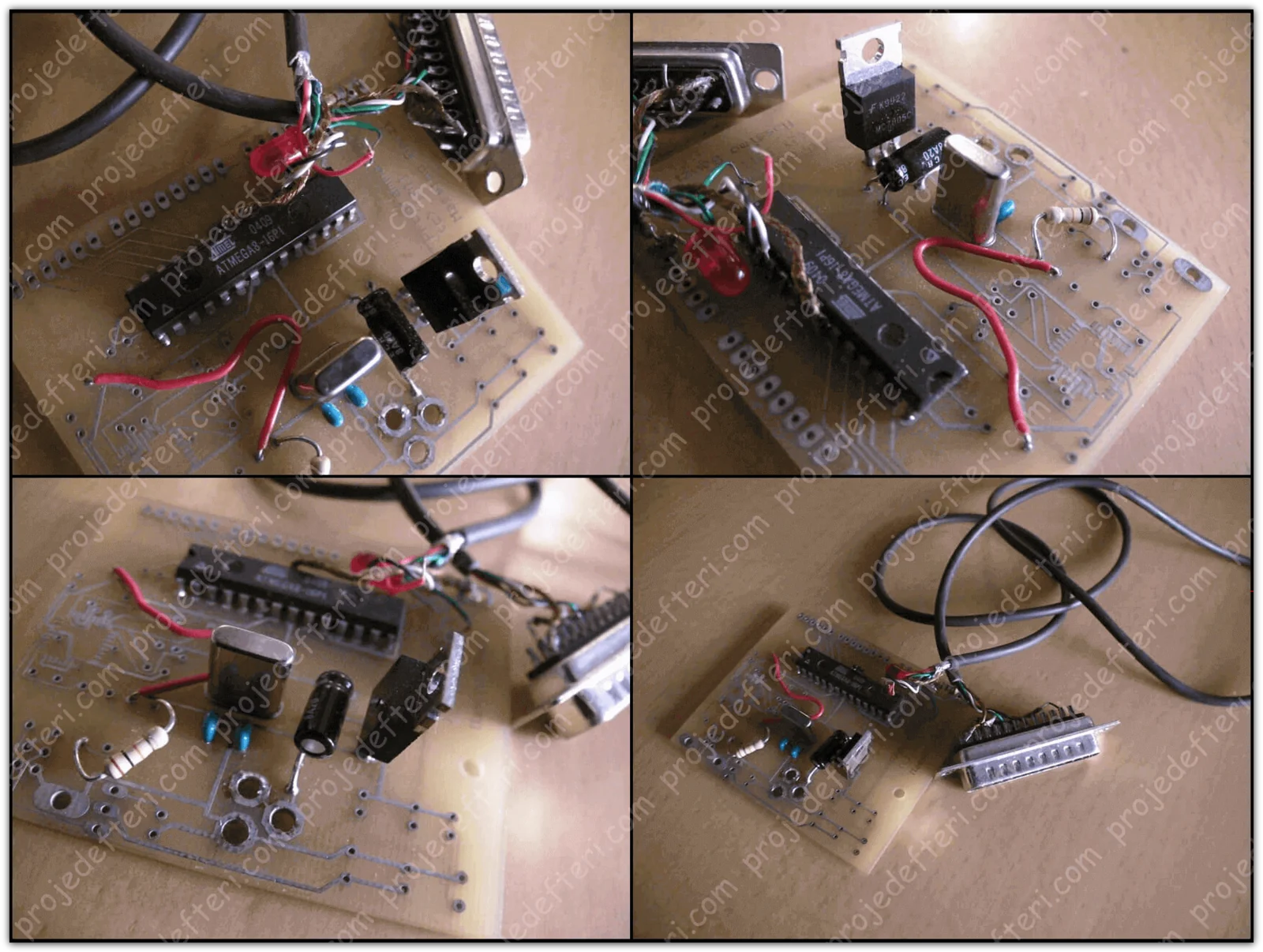 2005 yılına ait ilk Arduino prototipi ve devre kartı fotoğrafları